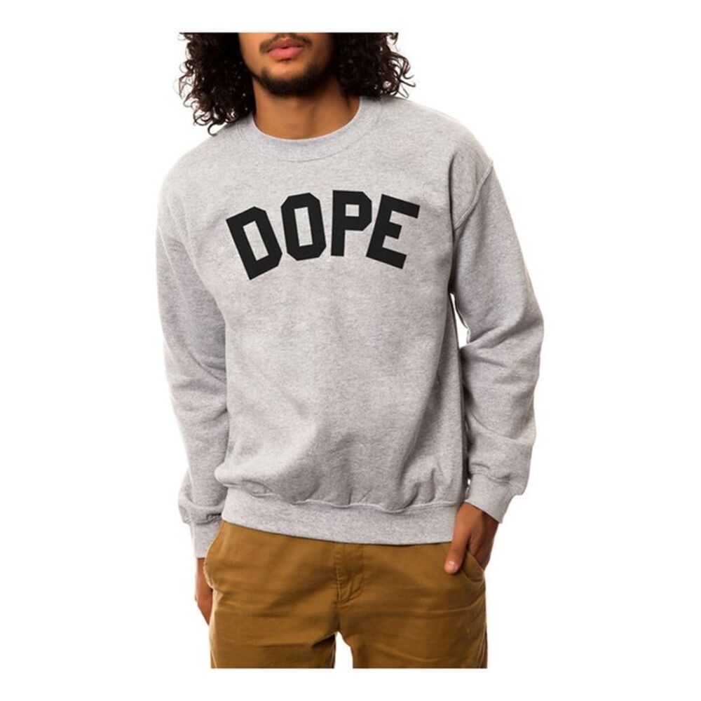 DOPE Mens The Collegiate Crewneck Sweatshirt, NWT